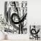 Designart - Black and White Minimalistic Painting - Modern & Transitional Premium Canvas Wall Art